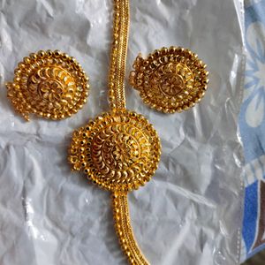 Gold Plated Choker Set