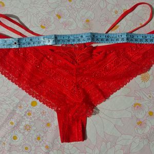 Red Net Brief For 30in Waist