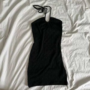 Halterneck Mini Dress