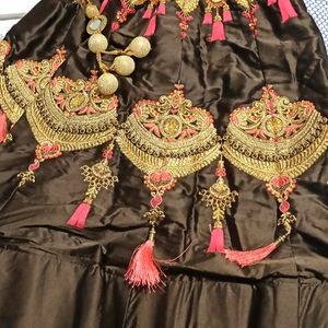 Light Weight Banarasi Silk Lengha