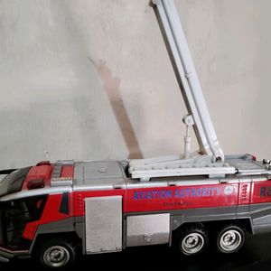 Metal Fire Fighter Truck With Light And Sound