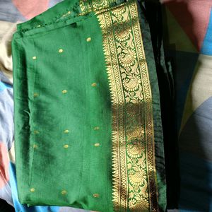 Vintage Green Saree💚