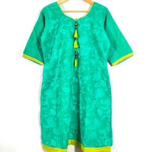 Sea Green Kurta Sets (Women's)