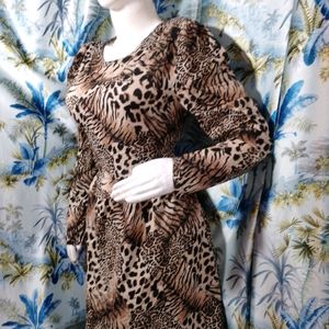 Beautiful Animl Prints Dress