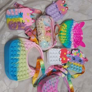 8 Pcs Poppet Purse For Kids