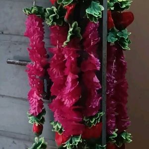 Diwali Decor  7 Ft Artificial Flowers Laad Mala