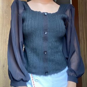 Long Sleeve Formal Top