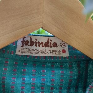 Fabindia Blue Shirt