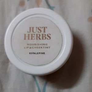 Just Herbs Nourishing Lip & Cheek Tint-03 PALEPINk