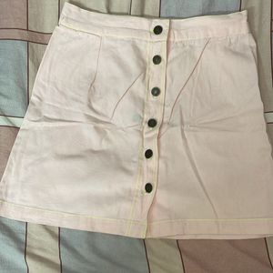 Light Pink Mini Skirt