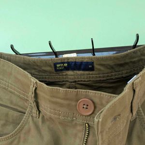 Spykar Brown Trouser (W32) New Condition