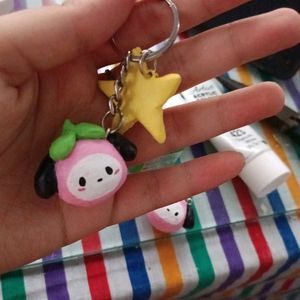 Hand Made Cute Keychain.... 1 Pc Of Yr Like