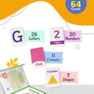 Flash Cards-Alphabet,Numbers,Colors & Shapes