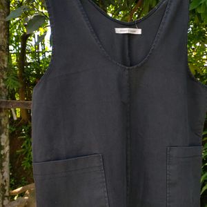 Charcoal Dungaree