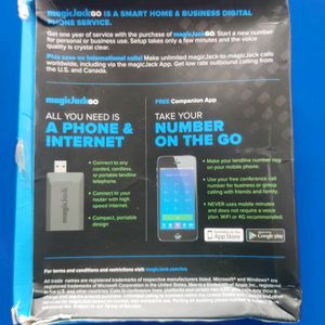 Magicjack Go K1103 Digital Phone Service Device