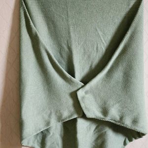 Only Green Knitted Top