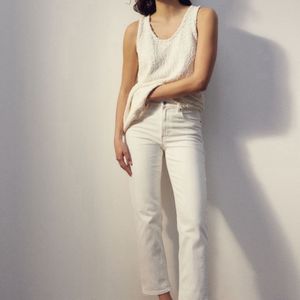 H&M White Jeans