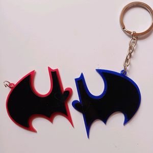 Batman Robin Premium Acrylic Keychain Set