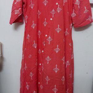 Pink Kurta