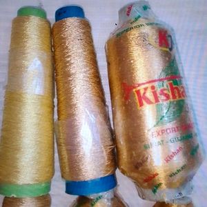 Silk Zari Threads For Embroidery