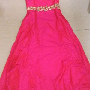 Pink Ethnic Gown