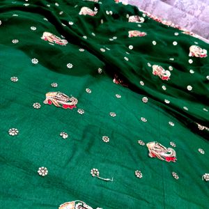 Designer Embroidery 🪡 Wear Georgette Saree