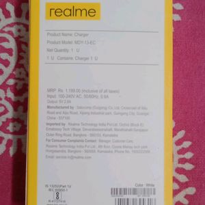 Realme Charger 4.8A Fast