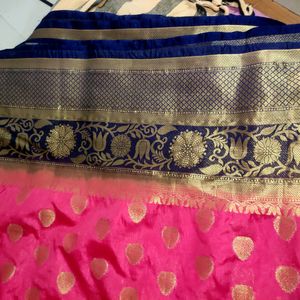 Kanjivaram Saree With Free Jhumka Earring