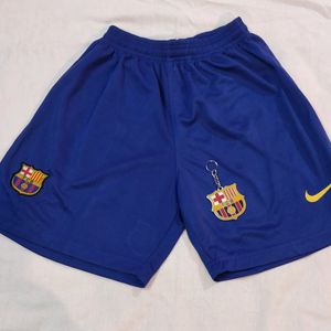 Combo Nike FC Barcelona Shorts And FCB Key Chain