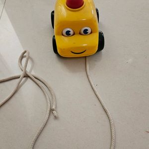 Push PULL Along Movable Car Toy