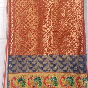 Stone Work Pattu Saree