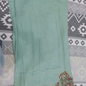 Sea Green Colour Saree