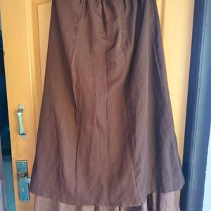 Brown Skirt