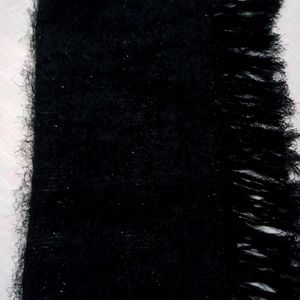 Black Winter Stole