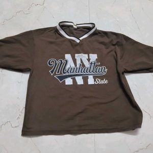 Brown Tee