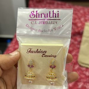 CZ JEWELLERY JHUMKAS