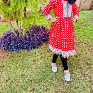 Red frock/kurti