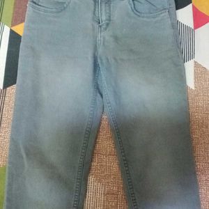 Jeans In Grey For Boys And Girls