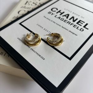 Studded Round Hoops Anti-tarnish