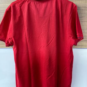 Red Coloured Tshirt From Ajile