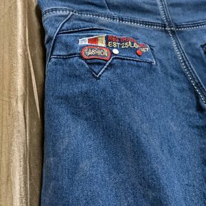 Blue Mid Rise Jeans For Boys