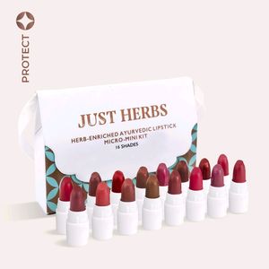 Just Herb Enriched Ayurvedic Lipstick Micro-Mini Kit