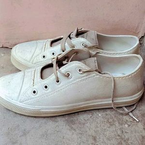 White Unisex Sneakers