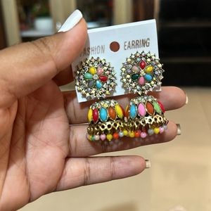 Multicolour Earrings