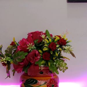 Artificial Flower Pot