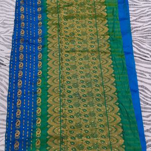 pure Kanchi pattu saree