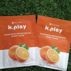 Myglamm K Play Sheet Mask Pack Of 2