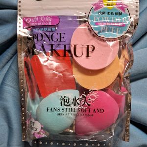 Beauty Blender And Powder Puff