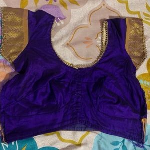 Blouse Blue Color