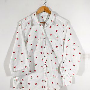 White Pinterest Inspired Shirt(Women's)